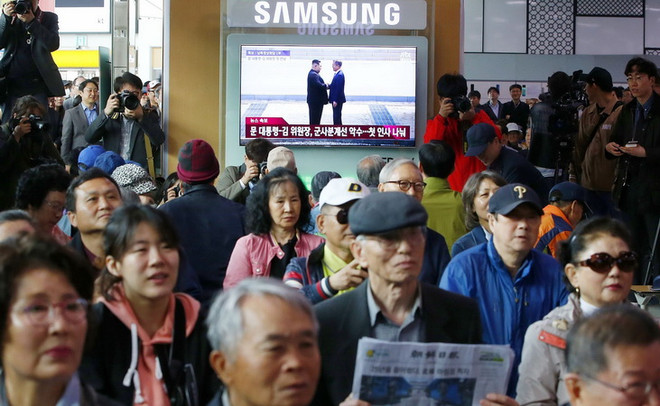 Hơn 71% người dân Hàn Quốc tin vào tiến trình phi hạt nhân hóa ảnh 1