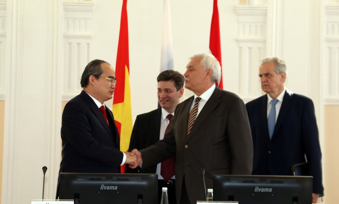 St. Petersburg kỷ niệm 95 năm ngày Chủ tịch Hồ Chí Minh đến Nga ảnh 4