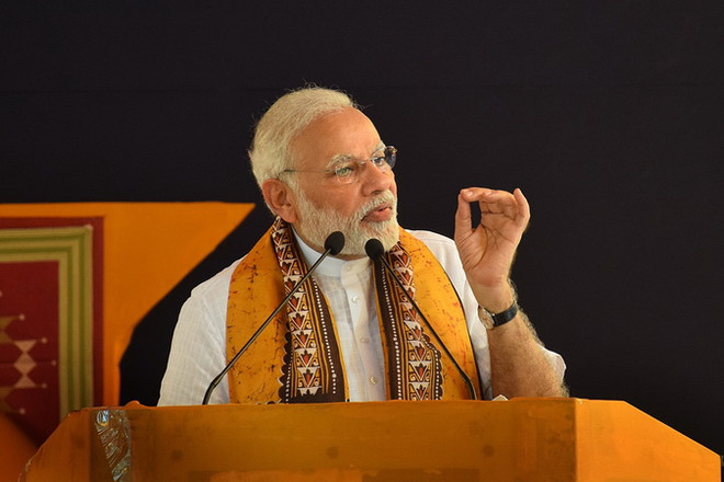 Thủ tướng Ấn Độ Narendra Modi. (Nguồn: THX/TTXVN) Thủ tướng Ấn Độ Modi bắt đầu chuyến thăm 3 nước Đông Nam Á ảnh 1