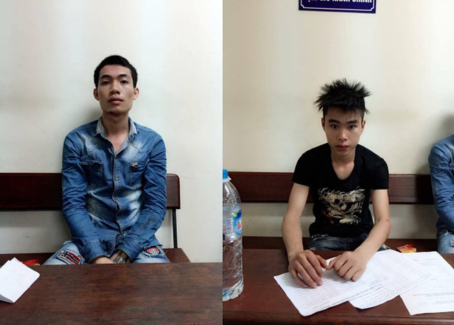 Chạy trốn phạt, hai thanh niên đâm gẫy chân cảnh sát cơ động ảnh 1