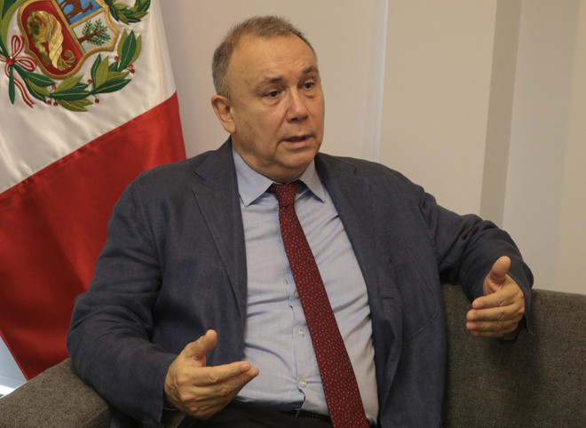 Đại sứ Peru tại Việt Nam Augusto Morelli. (Ảnh: TTXVN phát) Đại sứ Peru Augusto Morelli đánh giá cao vai trò quốc tế của Việt Nam ảnh 2