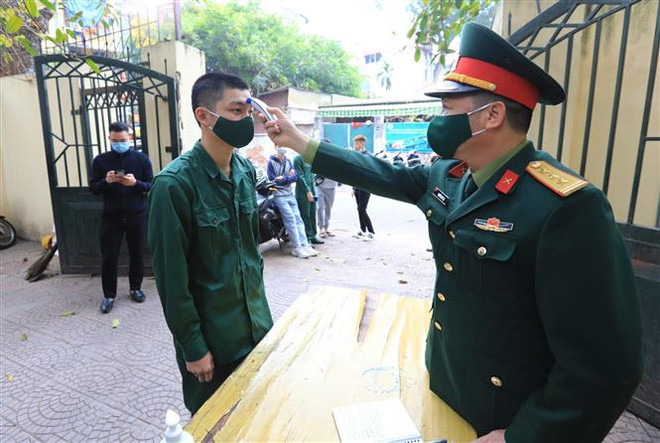 Hà Nội đảm bảo chất lượng, số lượng công dân lên đường nhập ngũ ảnh 1