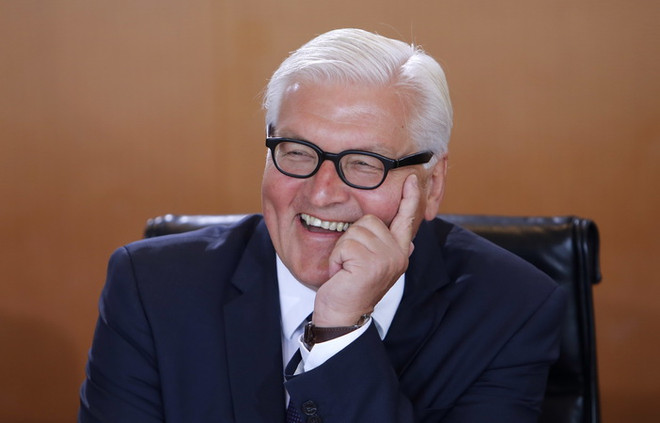 Ông Frank-Walter Steinmeier. (Nguồn: AFP/TTXVN) Ngoại trưởng Frank-Walter Steinmeier là ứng cử viên Tổng thống Đức ảnh 1
