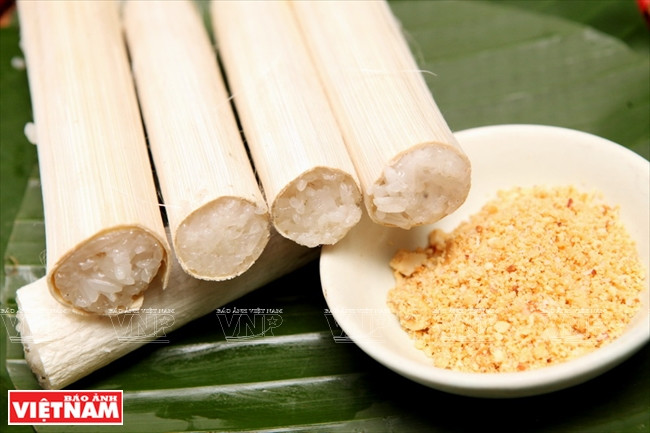 Thành phẩm cơm lam. Hướng dẫn cách làm món cơm lam nổi tiếng của người Tây Bắc ảnh 5