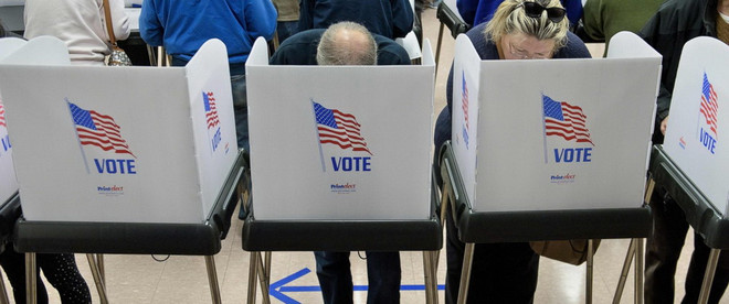 33 triệu cử tri Mỹ đã đi bỏ phiếu sớm bầu tổng thống ảnh 1