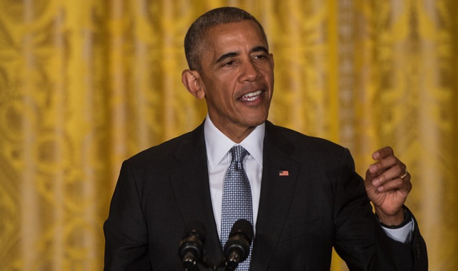 Tổng thống Mỹ Barack Obama. (Nguồn: AFP/Getty Images) Tổng thống Obama kêu gọi dân Mỹ ủng hộ ông Trump dẫn dắt đất nước ảnh 1