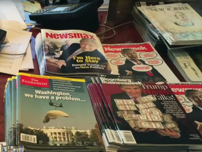(Nguồn: YouTube/Washington Post) Khám phá văn phòng làm việc của ông Donald Trump ở Manhattan ảnh 5