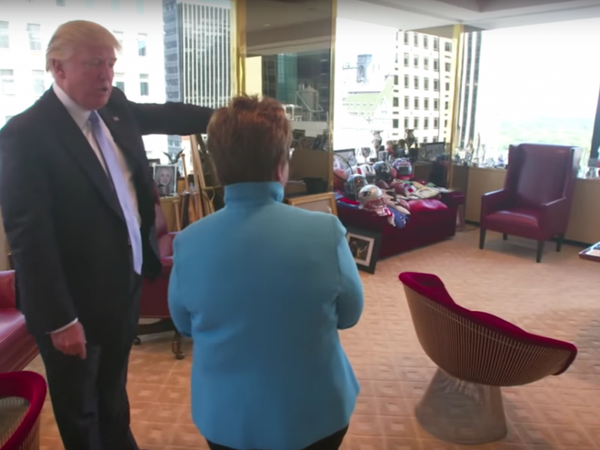 (Nguồn: YouTube/Wall Street Journal) Khám phá văn phòng làm việc của ông Donald Trump ở Manhattan ảnh 6