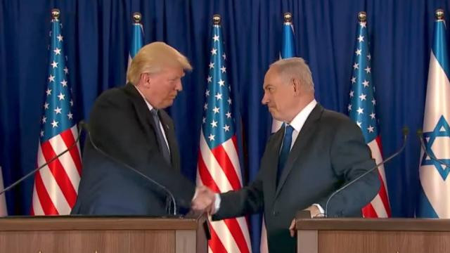 Tổng thống Mỹ Donald Trump và Thủ tướng Israel Benjamin Netanyahu. (Nguồn: Courtesy WhiteHouse.gov) Nhà Trắng xác nhận Mỹ và Israel nhất trí về kế hoạch chống Iran ảnh 1