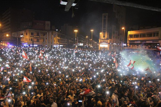 Tổng thống Liban tuyên bố sẵn sàng đối thoại với người biểu tình ảnh 1