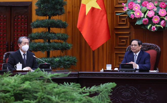 Thủ tướng Phạm Minh Chính tiếp Đại sứ Trung Quốc tại Việt Nam ảnh 1