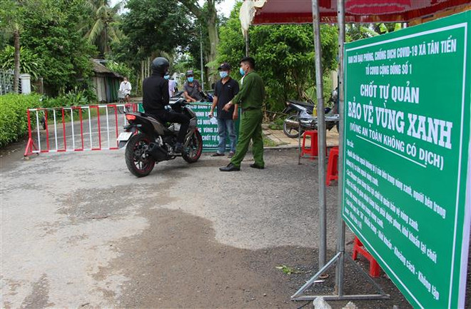 Hậu Giang thiết lập vùng xanh, kết thúc cách ly y tế tại xã Thạnh Hòa ảnh 1