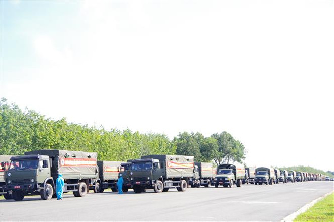 Gần 2.000 chiến sỹ của Sư đoàn 5 đến TP.HCM hỗ trợ chống dịch ảnh 2