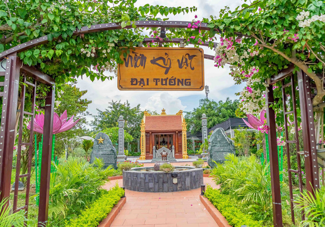 [Photo] Vườn kỷ vật Đại tướng Võ Nguyên Giáp ở Hải Phòng ảnh 1