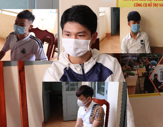 Xử phạt 4 thanh, thiếu niên tụ tập ăn nhậu trong thời gian giãn cách ảnh 1