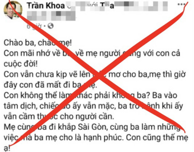 Hai tài khoản Facebook bị xử phạt vì chia sẻ tin về 'bác sỹ Khoa' ảnh 1