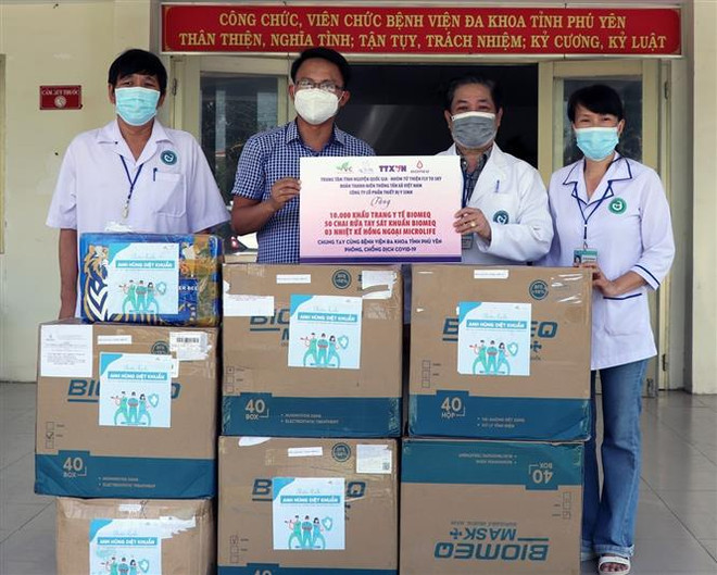 Nhiều hoạt động thiết thực hỗ trợ công tác phòng, chống dịch ​COVID-19 ảnh 1