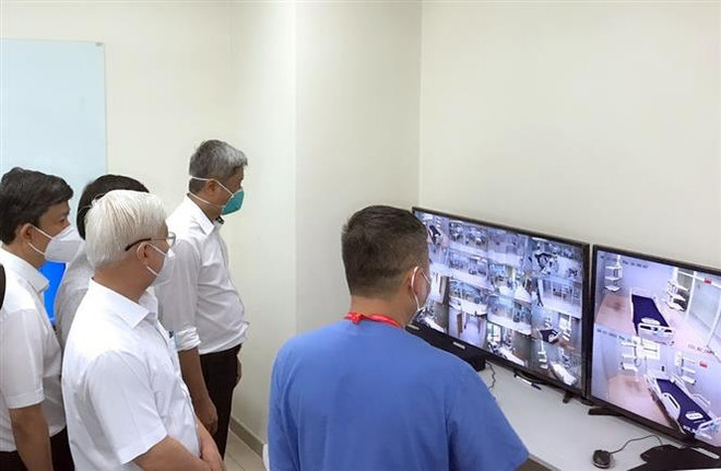 Đưa Bệnh viện dã chiến hồi sức cấp cứu tỉnh Bình Dương vào hoạt động ảnh 1