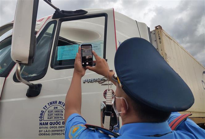 Có hiện tượng làm dịch vụ cấp thẻ nhận diện phương tiện mã QR Code ảnh 1