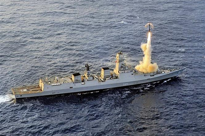 Ảnh minh họa. (Nguồn: ANI/TTXVN) Hai tàu chiến Ấn Độ đến Guam tham gia tập trận nhóm Bộ Tứ ảnh 1