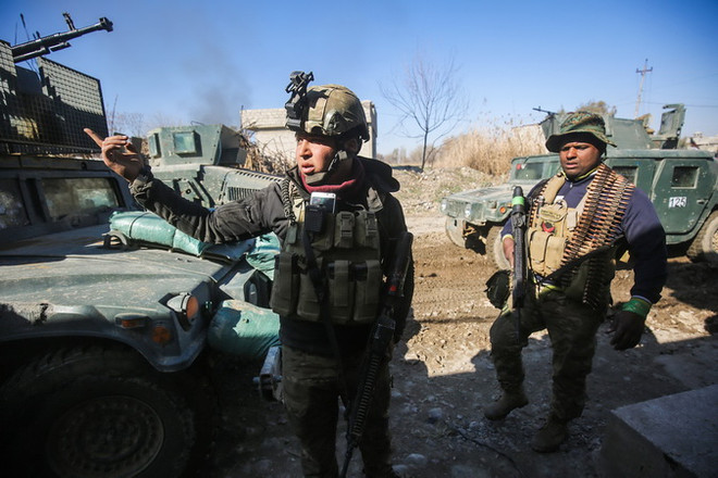 An ninh Iraq giao tranh dữ dội với IS tại phía Tây Mosul ảnh 1