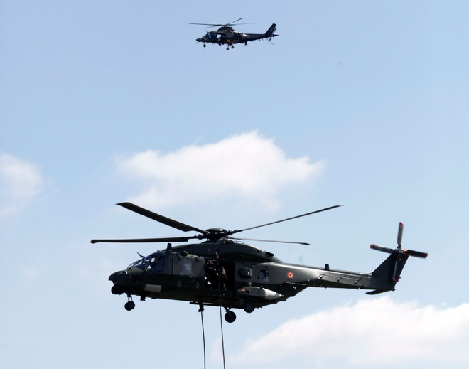 Không quân Bỉ và Séc phối hợp tập trận chung "Moravian Griffon" ảnh 1