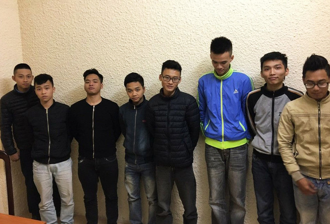 Nhóm “quái xế” sa lưới sau khi làm loạn nhiều tuyến phố Hà Nội ảnh 1