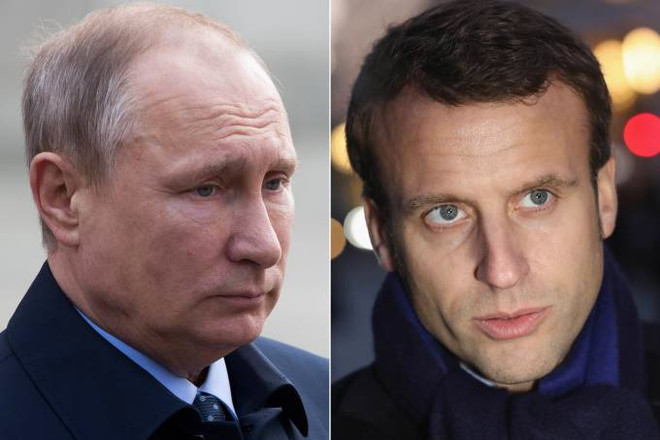 Tổng thống Nga Putin điện đàm với tân Tổng thống Pháp Macron ảnh 1