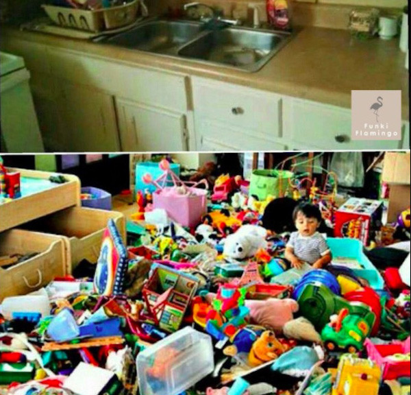 9 bức ảnh hài hước về sự khác biệt giữa trước và sau khi làm mẹ ảnh 7