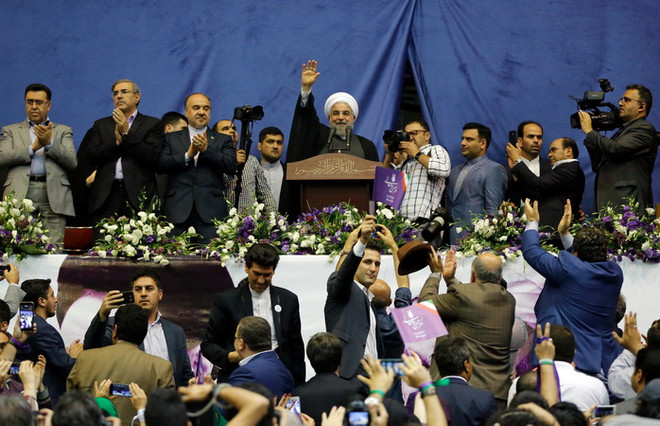 Bầu cử tổng thống Iran: Liệu ông Rouhani có thể vượt qua 3 đối thủ? ảnh 1