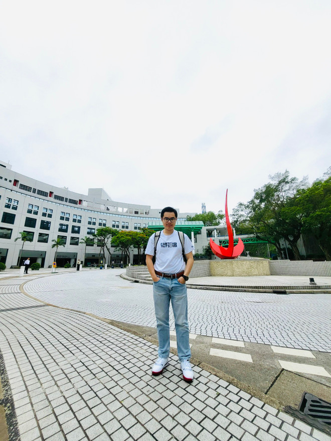 Ngoài việc học xuất sắc, Tùng Lâm còn tích cực tham gia nhiều hoạt động xã hội của cộng đồng Việt Nam tại HKUST. (Nguồn: Nhân vật cung cấp) tung_lam_2.jpg