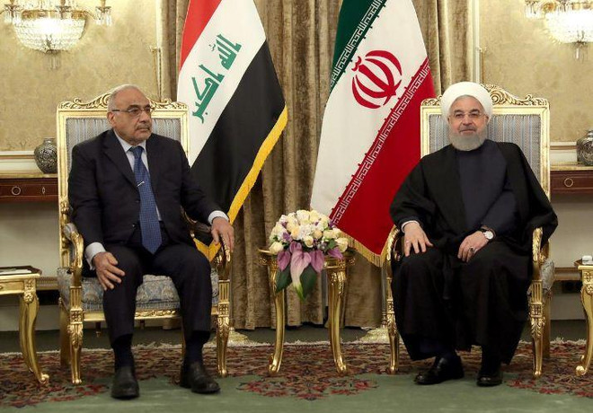 Thủ tướng Iraq lần đầu tiên thăm Iran, hội đàm với Tổng thống Rouhani ảnh 1