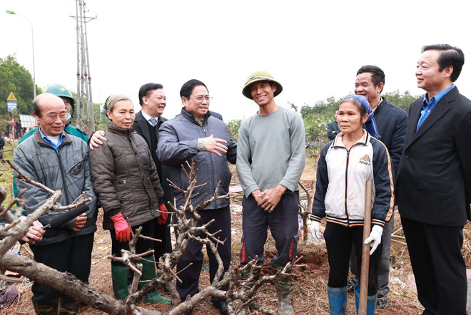 Thủ tướng kiểm tra dự án xây dựng đường vành đai 4 vùng Thủ đô Hà Nội ảnh 2
