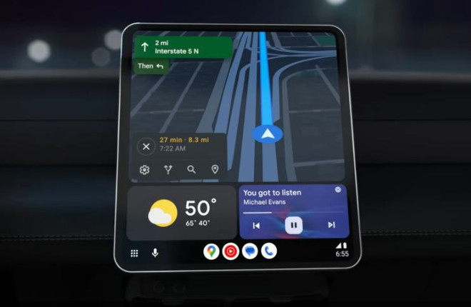 Google cho ra mắt phiên bản Android Auto đã qua nâng cấp ảnh 1