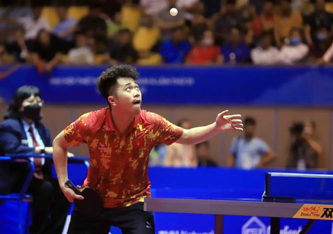 Tay vợt Nguyễn Đức Tuân giành vé vào chung kết Bóng bàn đơn nam ảnh 1