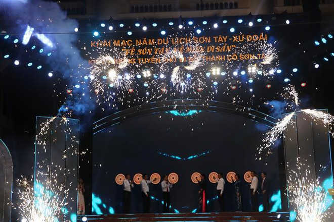 Hà Nội: Chính thức khai trương tuyến phố đi bộ Thành cổ Sơn Tây ảnh 1