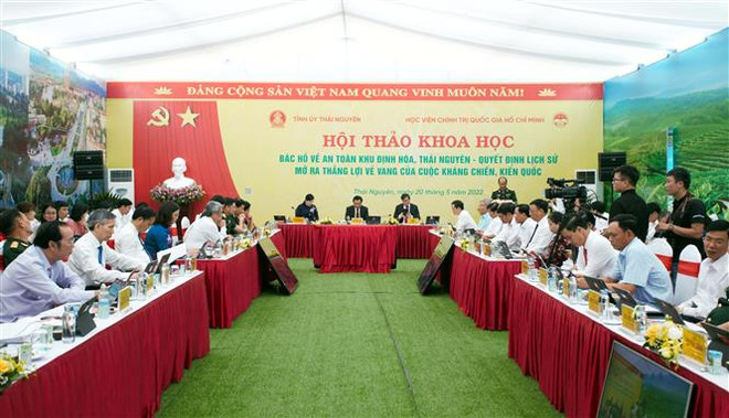 Thái Nguyên tổ chức hội thảo Bác Hồ về An toàn khu Định Hóa ảnh 1