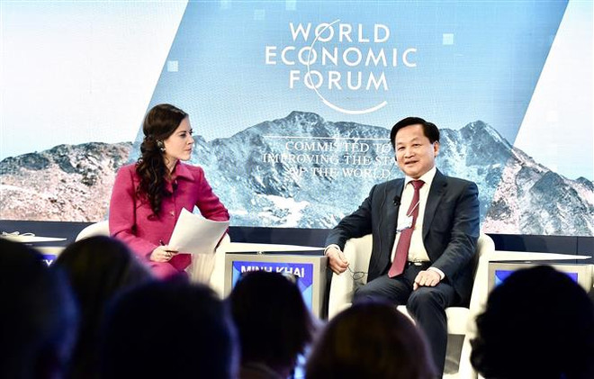 Phó Thủ tướng Lê Minh Khái tiếp tục các hoạt động tại Davos 2022 ảnh 2