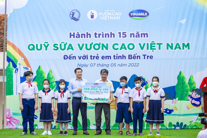 Khởi động hành trình năm thứ 15 của Quỹ sữa Vươn cao Việt Nam ảnh 1