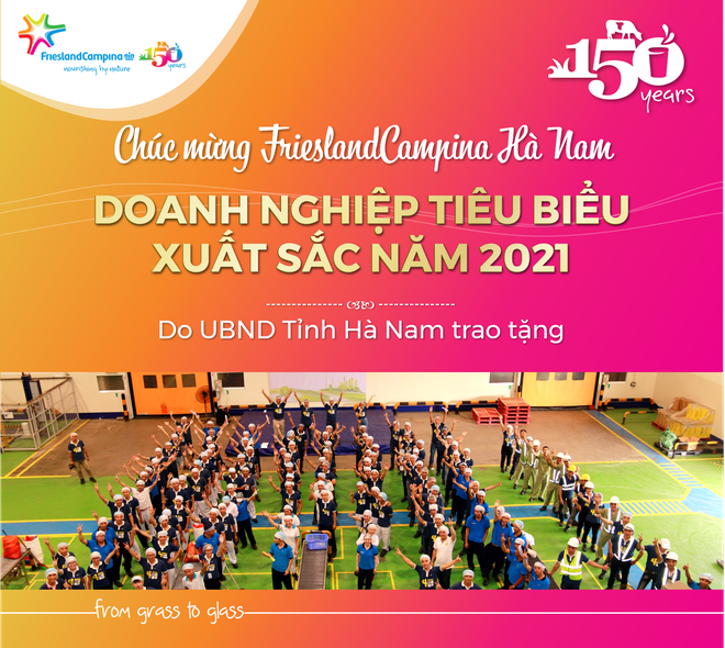 (Nguồn: Vietnam+) FrieslandCampina được vinh danh DN tiêu biểu xuất sắc tỉnh Hà Nam ảnh 1