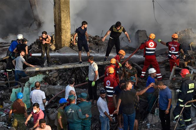 Armenia: Tìm thấy thêm nhiều thi thể sau vụ nổ tại trung tâm mua sắm ảnh 1