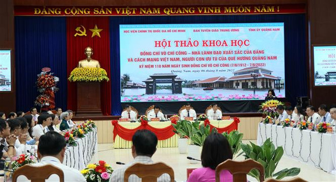 Ông Võ Chí Công - người con ưu tú của quê hương Quảng Nam ảnh 1