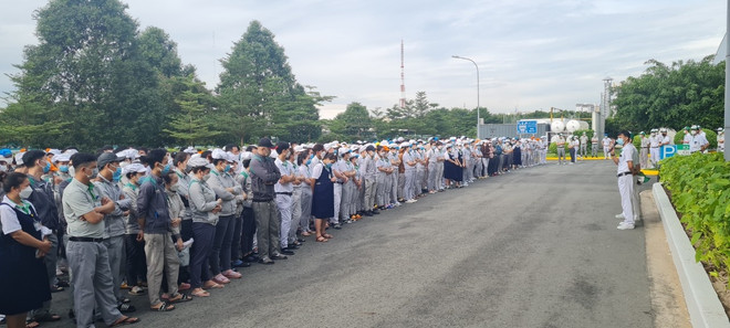 Đạt được thỏa thuận, công nhân công ty Nidec Servo đi làm trở lại ảnh 1