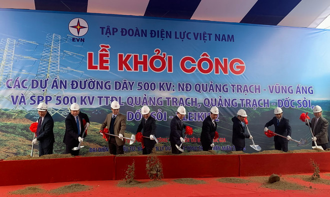 Nhiều giải pháp đảm bảo tiến độ cụm dự án đường dây 500kV mạch 3 ảnh 1