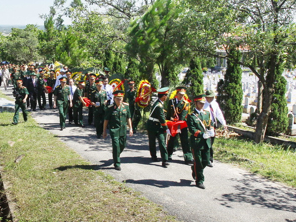 Truy điệu, cải táng 119 hài cốt liệt sỹ hy sinh tại Campuchia ảnh 1