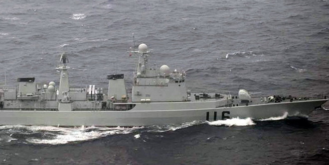 Trung Quốc hạ thủy tàu hộ vệ tên lửa lớp 054A thứ 20 ảnh 1