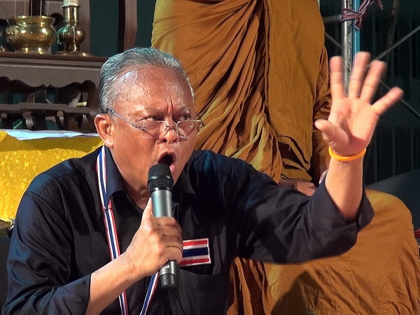 Thủ lĩnh phe biểu tình Thái thề ngăn chặn tổng tuyển cử ảnh 1