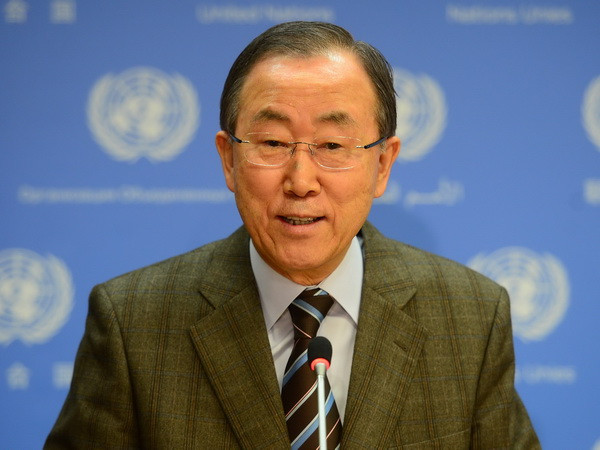 Tổng Thư ký Liên hợp quốc Ban Ki-moon. (Nguồn: AFP/TTXVN) Ông Ban Ki-moon sẽ tham dự hội nghị CELAC tại Cuba ảnh 1