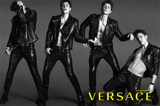 Nolan Funk “hút hồn” với chiến dịch Versace Xuân Hè 2014 ảnh 1