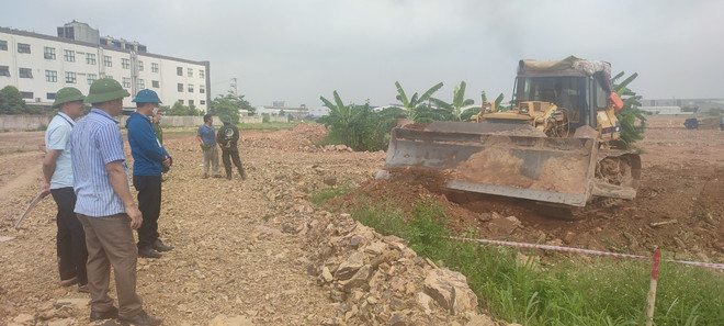Cưỡng chế thu hồi đất thực hiện dự án xây dựng KCN Bình Xuyên ảnh 1